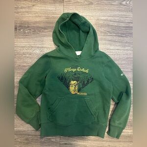 Columbia Always Outside Green Kids Small (8) Hoodie
